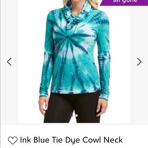 Balance collection ink blue tie dye sweatshirt